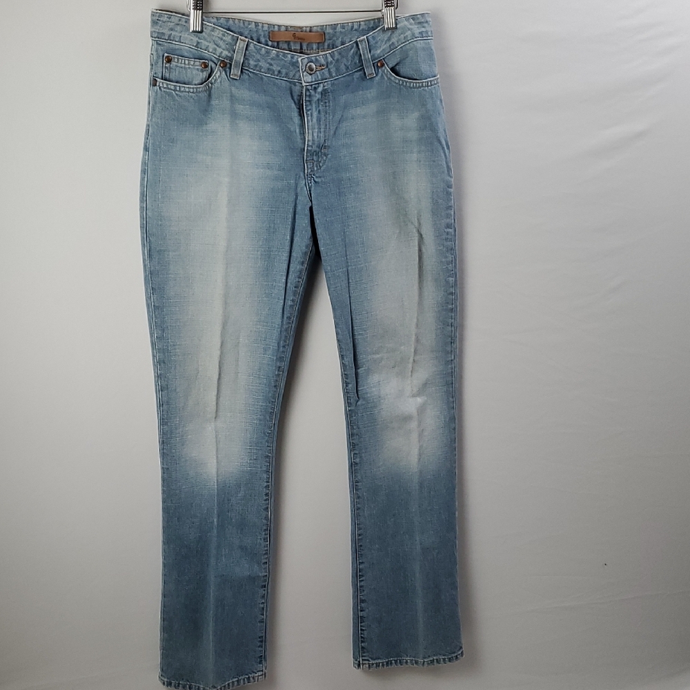 FRX Clothing Classic Light Blue Women's Jeans Sz 32 Straight Legs Cabincore Boho